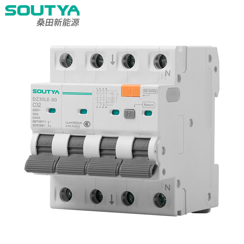 DZ30LE-80 AC RCBO